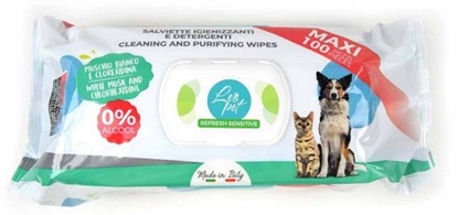 Picture of LeoPet Pet Wipes white musk & chlorhexidine 100pcs